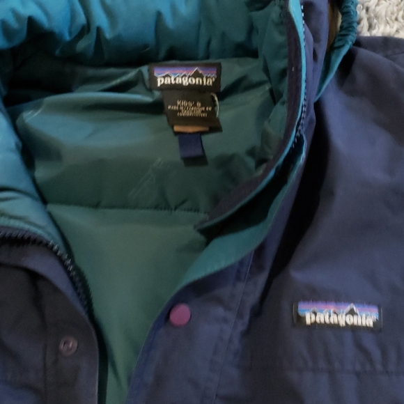 Patagonia unisex kids coat sz 8 - Picture 2 of 8